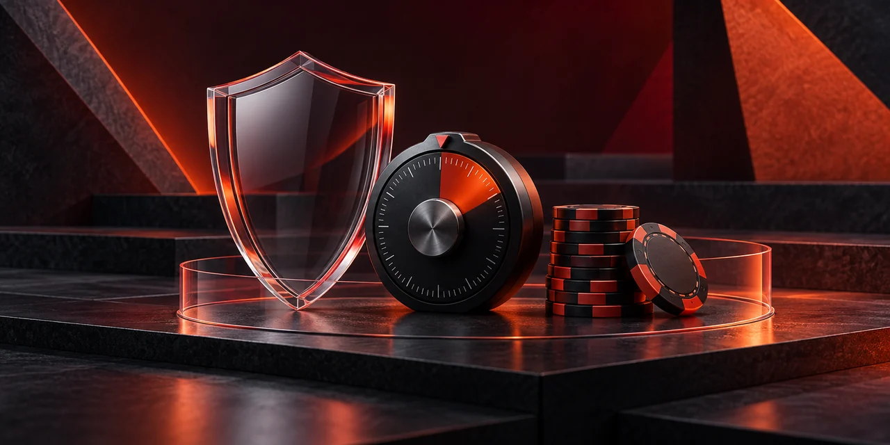 Escudo, fichas y elementos de protección personal